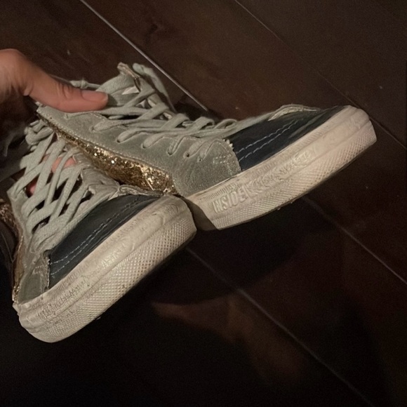 Authentic Golden Goose Glitter Slide High Top Size 40 - Picture 2 of 11